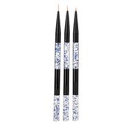 Set di pennelli per nail art Penna disegno a linea fine per manicure Nail Art (Blu)