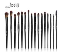 Set di Pennelli per Occhi Jessup, 16 Pezzi, Pennelli per Trucco Sintetici di Precisione per Sopracciglia, Ombretto, Correttore, Eyeliner T272