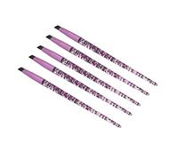 Set di Pennelli per Sopracciglia con Manico Glitterato Strumento per Sopracciglia con Capelli Morbidi per Trucco per Sopracciglia, Linee Sottili, Trucco Fumoso, Ombretto,