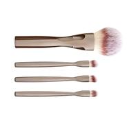 Set di Pennelli per Trucco 4 In 1 Con Setole Sintetiche Portatile
