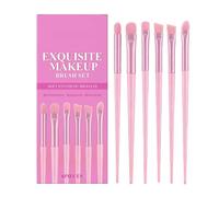 Set Di Pennelli Per Trucco 6 Pezzi Applicatore Con Setole Morbide | Pennelli Per Ombretti E Trucco Ideale Per Cipria Crema Casa Viaggi Matrimonio Natale Completo