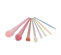 Set di pennelli per trucco 8 pezzi, kit di pennelli per trucco professionale per tutto il viso, pennelli ergonomici per correttori per ombretti in polvere con morbida setosità,