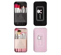 Set Di Pennelli Per Trucco Da 14 Pezzi, Set Di Pennelli Per Trucco Per Bambini, Set Di Pennelli Per Trucco Per Ragazze, Set Di Pennelli Per Trucco Da Viaggio