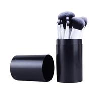 Set di Pennelli per Trucco Set Di Pennelli For Il Trucco Da 12 Pezzi, Adatti For Pennelli For Contorno Occhi, Ombretto, Fard, Correttore Pennelli da Trucco per Occhi