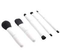 Set di Pennelli per Trucco Set Di Pennelli For Il Trucco Da 5 Pezzi For Correttore, Ombretto, Fard, Contorno Viso Pennelli da Trucco per Occhi