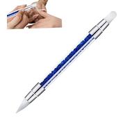Set di pennelli per unghie in silicone, a doppia punta, set di penne per intaglio, pennello per smalto per unghie, per modellare, effetto 3D, scolpire, disegni fai da te, artigianato acrilico