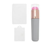Set di pennelli per unghie in silicone e timbri trasparenti per nail art, accessori per manicure, per sfumature, tecniche di pittura, sfumature, pennello per pittura