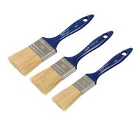 Set di pennelli piatti per vernice LUX-TOOLS 3 pz