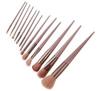 Set di pennelli professionali per il trucco - 13 x kit di strumenti alla moda, spazzole per guanciali del viso, elegante pennello cosmetico, manico morbido al, set completo di bellezza, ideale