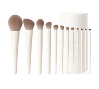Set di Pennelli Trucco Technique PRO Cloud - 12 Pennelli con Custodia