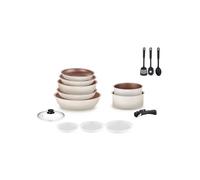 Set di pentole Arthur Martin da 18 pezzi color crema AM1453 CREAM