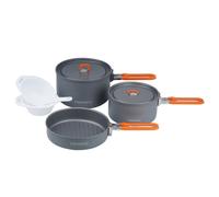 Set di pentole da campeggio Fire Maple Grey 3 pezzi