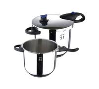 Set di pentole Express San Ignacio Acciaio inossidabile 4 L 5,5 L Ø 22 cm