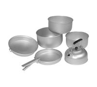 Mil-Tec Set da Cucina Unisex per Adulti, 14661000, Argento, Taglia Unica