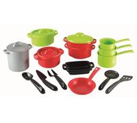 Ecoiffier ECF7600000991 100% Chef - Accessori da cucina in sacchetto da 19 pezzi