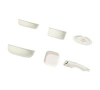 Set di pentole professionali con azione intercambiabile con padelle in alluminio per cuocere grigliate e arrostire arrosti in alluminio nel panie