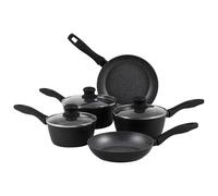 Russell Hobbs Pentola E Set Antiaderente 5 Pz. con Coperchio Piatto da Cucina