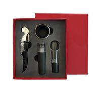 Set di per aprire bottiglie di vino,Set Manuale Tappo Versatore e Areatore | Aeratore e Versatore per Vino in Acciaio Inossidabile - Adatto per casa, feste, cucina, barman e ristorante