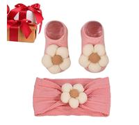 Set di per bambini e ragazze, graziose fasce per capelli antiscivolo, fascia in cotone e, per bambini, ragazzi e ragazze, per passeggiate in casa, all'aperto, compleanni, battesimi