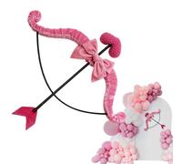 Set di per cosplay di San - e freccia di Cupido 40 cm Rosso/Rosa | Costumi natalizi per coppie, matrimoni, compleanni, spettacoli scolastici, spettacoli