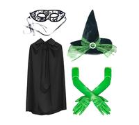 Set di per costume da, costume da festa con cappello da, per adulti, kit completo di travestimento per la dei personaggi della casa infestata