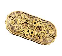 Set Di Per Giochi Lega Di Alluminio Con Incisioni Fantasy Misteriose E | In Metallo Adatti Per Giochi Di Ruolo Da Tavolo Pannello Decorativo Spinner In Metallo Da Casa Bar Dormitorio Fa UN