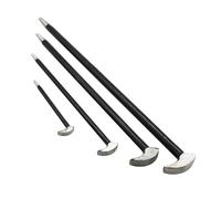 Set di per la lavorazione del legno - Set di ferro da frantumazione automotive, strumento di porco doppio lato per la demolizione, set di ferro da stiro Clover, barra di porco, 4 pezzi