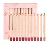 Set di per labbra: rossetto a lunga durata, 12 colori, regalo di