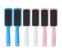 Set di per pedicure per la rimozione dei calli, kit con raspa per piedi double face per pelle morta, professionale per piedi, set da 6 pezzi