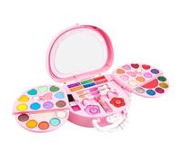 Set di per ragazze, kit per principessa, set di cosmetici, lavabili, set di bellezza sicuro e portatile, rose per bambine