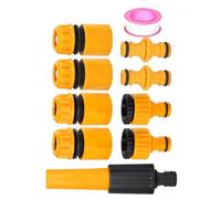 Set di per Tubo da Giardino | Connessione Rapida Antigoccia per Tubo Irrigazione - Adattatore Resistente Agli Agenti Atmosferici Per Irrigazione Esterna Presa D'Acqua Piscina Serra