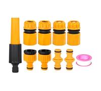 Set di per Tubo da Giardino - Connessione Rapida Antigoccia per Tubo Irrigazione | Adattatore Resistente Agli Agenti Atmosferici Per Irrigazione Esterna Presa D'Acqua Piscina Serra