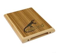 Set di percussioni acustiche per cajon portatile, con corde incorporate, per registrazione in studio e finitura blu dal vivo (PAD2)