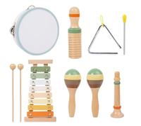 Set di percussioni in legno - Toys strumenti musicali | Strumenti a percussione di apprendimento precoce per bambini piccoli e bambini di età compresa tra 0 e 6 anni, giocattoli musicali di appre