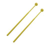 Set di percussioni per barba, 1 paio, in morbido ABS con manico in ABS per principianti, bacchette da allenamento per principianti