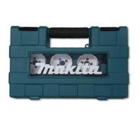 Set di perforatrici MAKITA BiM (con filettatura) 16, 19, 22, 25, 32, 35, 37, 44, 51, 54, 57 e 68 mm + 2 adattatori + 2 st D-63993