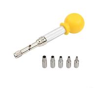 Set di perforatrici per fori di varie dimensioni per regolazione cinturino in pelle, con punte da 1,5 mm a 3,5 mm in acciaio inox