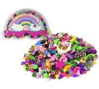 Set di perline colorate per creazione di gioielli FAI DA TE