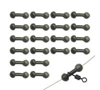 Set Di Perline Da Pesca | 20 Pezzi Perline Per Pesce Gatto Attrezzatura,Accessori in Gomma Morbida, Uova Artificiali per Acqua Salata Salmerini Salmoni Carpe Trote