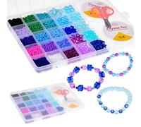 Set di perline e cristalli per creare braccialetti
