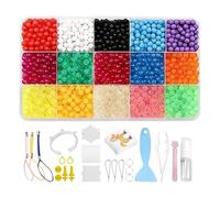 Set di perline termoadesive - Set di coordinamento fosforescente per | Set di pelli di ferro ad acqua fai da te, perline leggere per lezioni a casa, compleanni