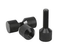 Set di Perni a Due Fori, 2 Pezzi M12 1,11 Pollici Perno di Allineamento Flangia a 2 Fori Perno di Allineamento per Costruzione Leggera in Alluminio per Navi Auto