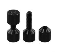 Set di perni a due fori per flange per tubi, in alluminio 6061, strumento leggero per un facile allineamento della flangia