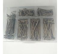 Set di perni a T per parrucche da 450 pezzi Set di perni a T per parrucca in