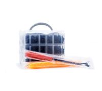 Set di perni, clip e spilli per auto - 630 pezzi con strumenti di montaggio