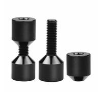 Set di perni di allineamento flangia a 2 fori Robusta lega di alluminio Diametro 1 1/8 pollici per fissaggio gruppo flangia 2 pezzi