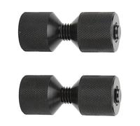 Set di Perni di Allineamento in Alluminio per Flange, 2 Pezzi, a Due Fori per Macchinari Industriali