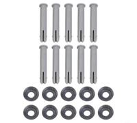 Set di perni e guarnizioni di ricambio per Power forFor Steel e For Steel forPro Pools include parti corrispondenti P61754 P61801 P61796 design lungo 65 mm (10 set)