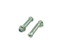 SCAR Coppia di perni pedane compatibile con KTM SX SXF EXC EXC TPI EXCF 50-500 HUSQVARNA TC FC TX TE TEi FE FX GASGAS MC-E 5 MC MCF EC ECF BETA RR XTRAINER 390 430 480 HUSABERG FE FX TE 501 04-23