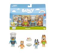 Set di personaggi Bluey Pavlova Moose Toys Pack de 4 figuras